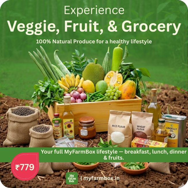 Vegetables + Fruits + Groceries Trial Pack